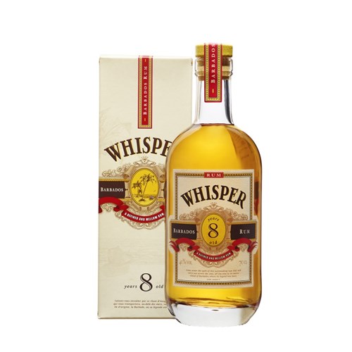 Whisper 8 Ans - Barbados Rum 40° 70 cl