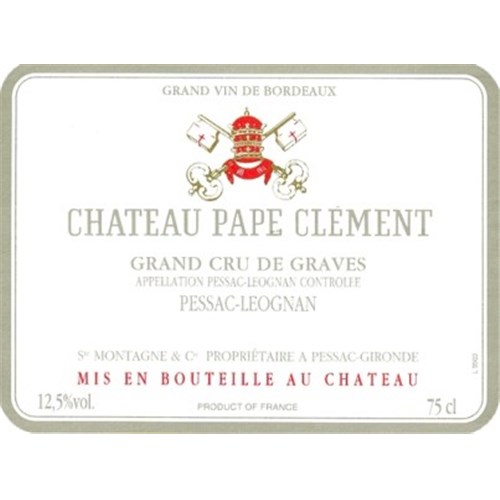 Château Pape Clément blanc 2020 - Pessac-Léognan