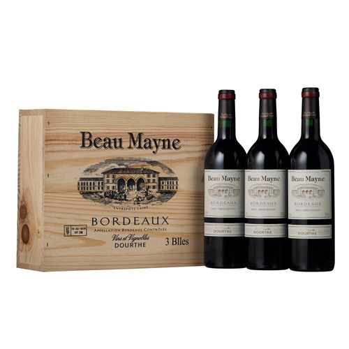 Coffret Beau Mayne Rouge Bordeaux 2016