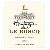 Heritage of Le Boscq - Saint Estèphe - 2013 