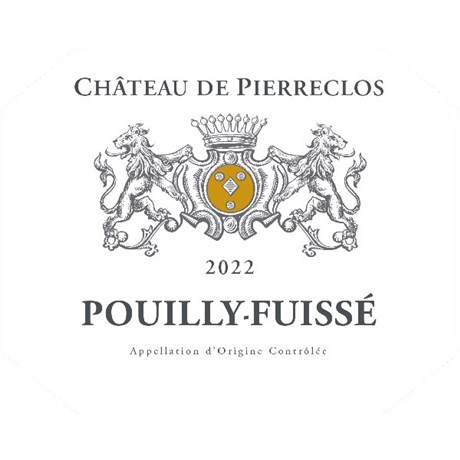 Pouilly Fuissé 2022 - Château de Pierreclos