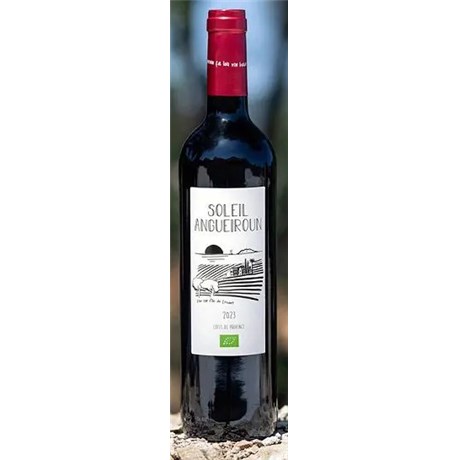 Soleil Angueiroun rouge 2023 - Château Angueiroun - Côtes de Provence