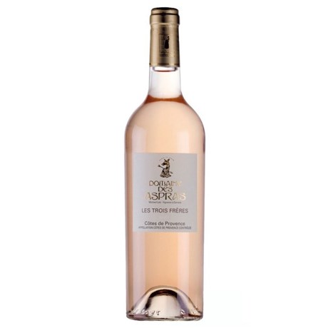 Les Trois Frères rosé 2025 - Domaine des Aspras - Côtes de Provence