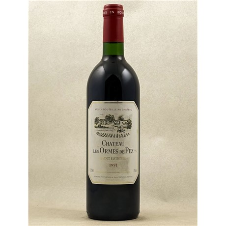 Chateau Les Ormes de Pez - Saint Estephe 1991