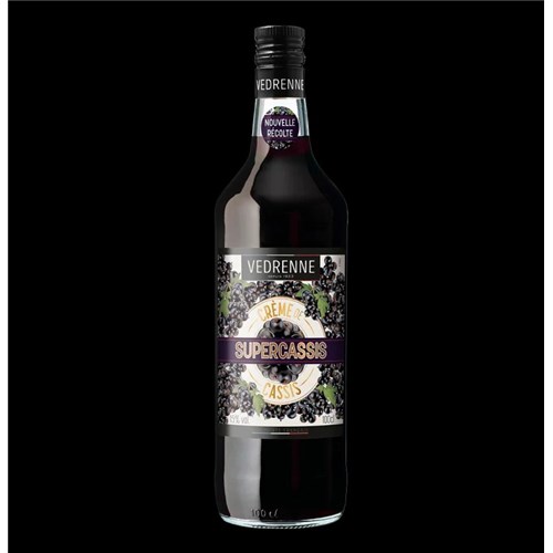 Crème de cassis "Supercassis" 15° 1 L Vedrenne