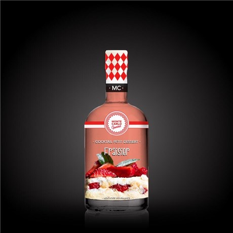 Fraisier - Cocktail Petit Dessert - Monte Carlo Gourmet 17° 50 cl