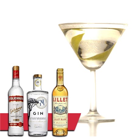 Pack cocktail - Vesper Cocktail