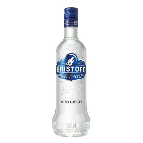 Vodka Eristoff 37.5 ° 70 cl 